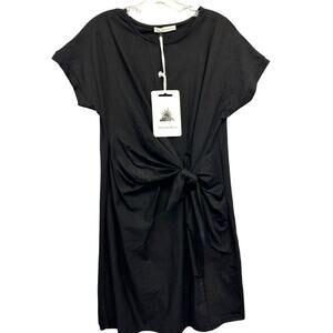 NWT‎ Here Comes The Sun Black Dress Size 10 Minimalist Beach